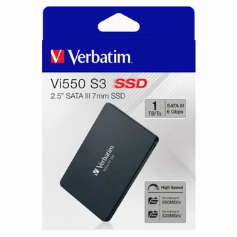 Image of Interní disk SSD Verbatim SATA III 1000GB GB 1TB Vi550 49353 560 MB/s-R 535 MB/s-W PL ID 411681