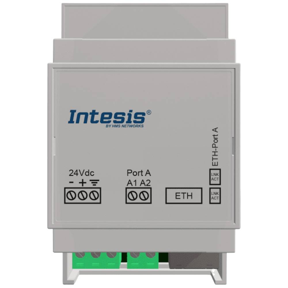 Image of Intesis INMBSMEB0200100 M-BUS to Modbus TCP Server Gateway - 20 devices Gateway M-Bus Modbus-TCP RJ-45 24 V DC 1