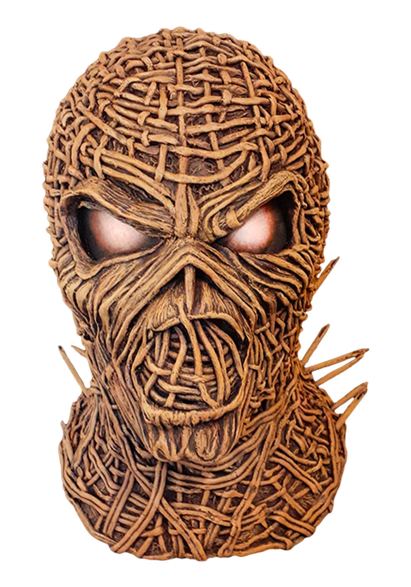 Image of Iron Maiden The Wicker Man Halloween Mask ID TTTTGM139-ST