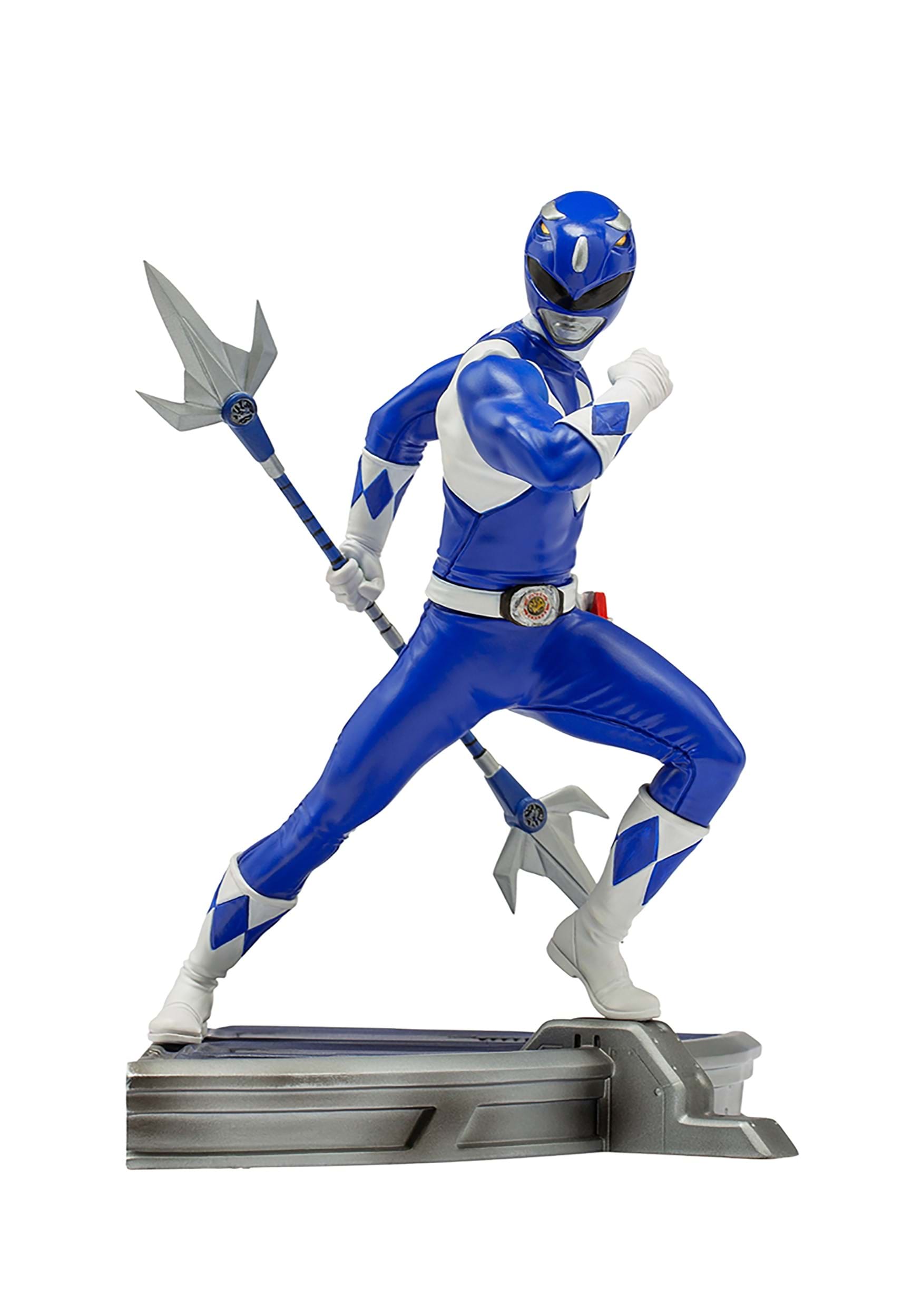 Image of Iron Studios Power Rangers Blue Ranger BDS Art 1/10 Scale Statue