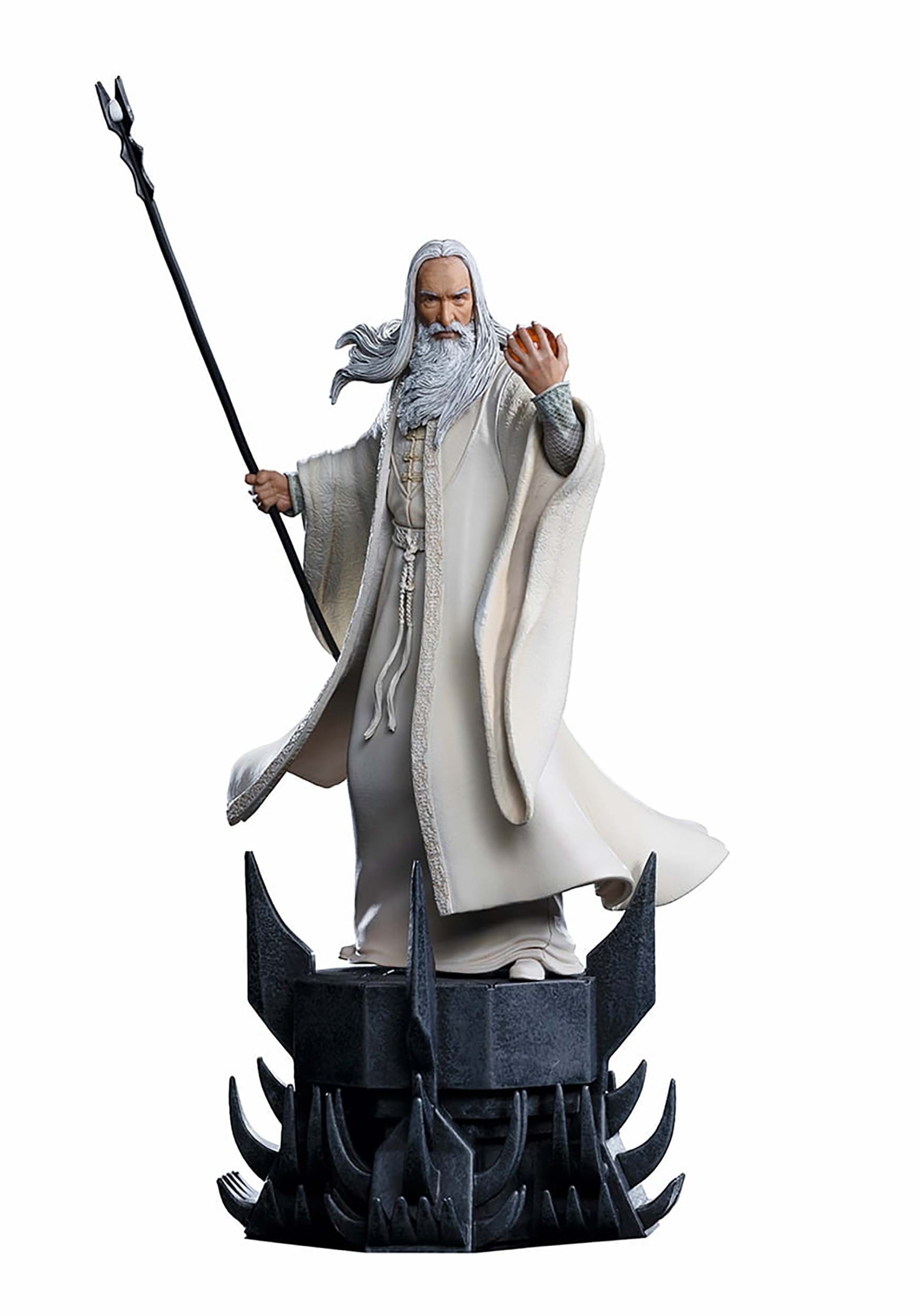 Image of Iron Studios Statue Lord of the Rings Saruman
