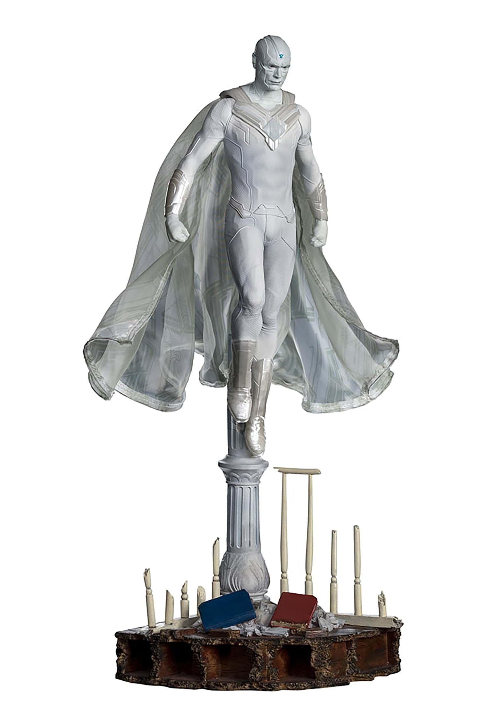 Image of Iron Studios Wandavision White Vision BDS 1/10 Art Scale Statue