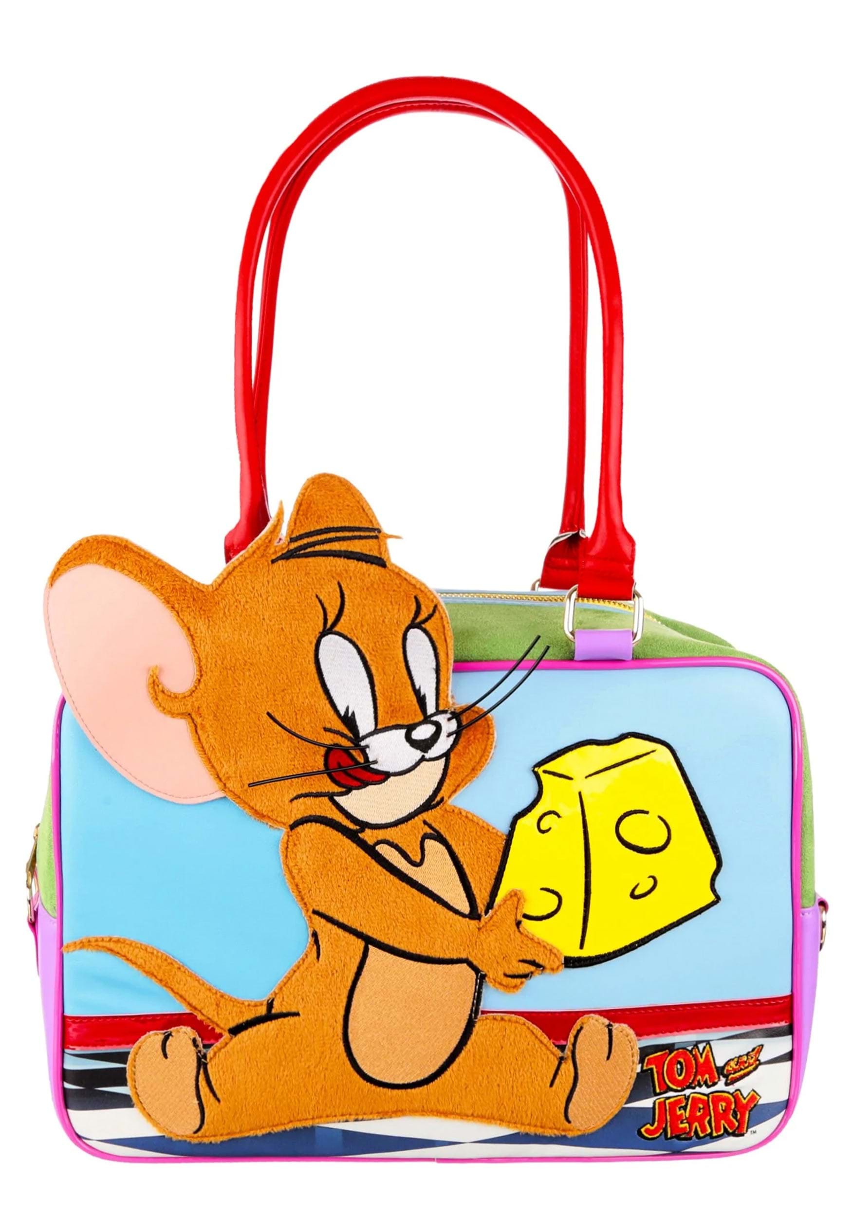Image of Irregular Choice Irregular Choice Tom & Jerry Cheese Lover Handbag