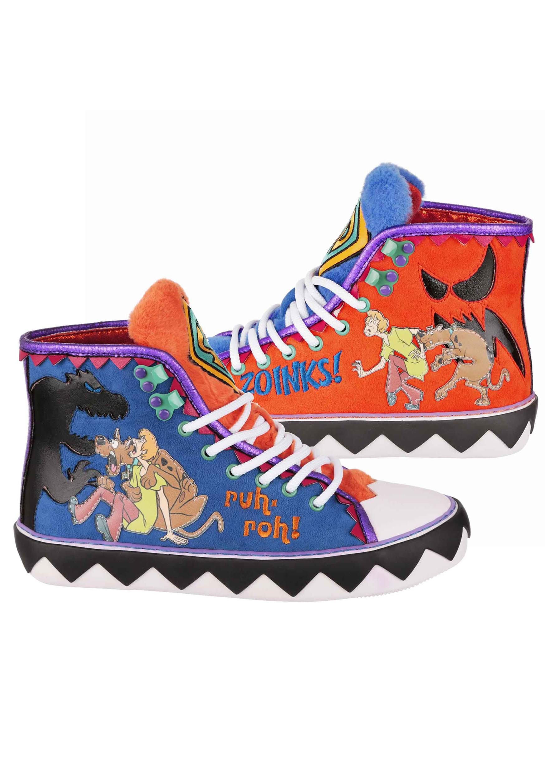 Image of Irregular Choice Scooby Doo Zoinks Sneakers ID IRR4125-41A-14