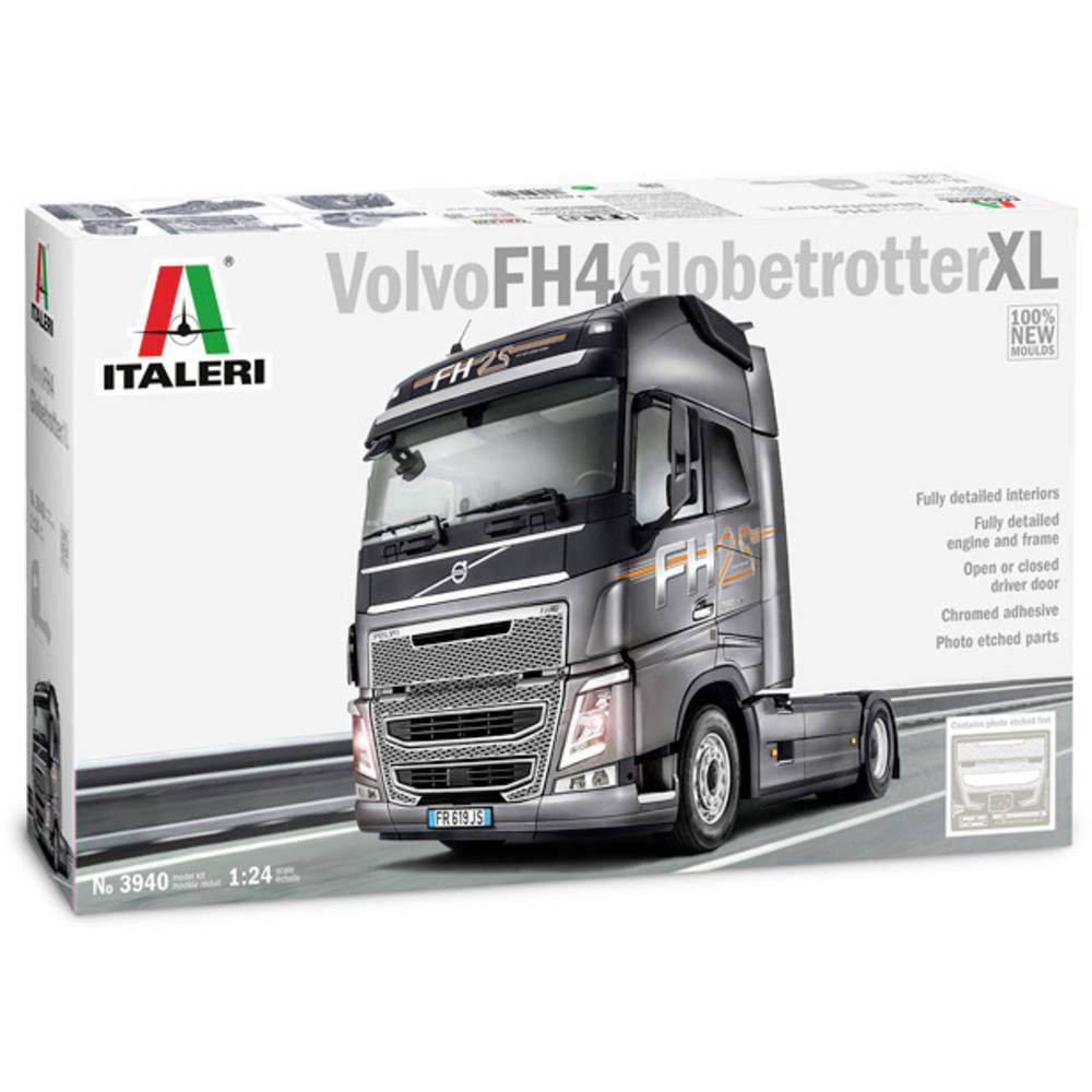 Image of Italeri 3940 Volvo FH4 Globetrotter XL HGV assembly kit 1:24