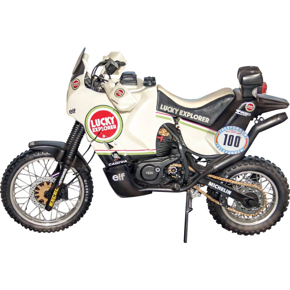 Image of Italeri 4643 Cagiva Elephant 850 Winner 1987 Motorcycle assembly kit 1:9