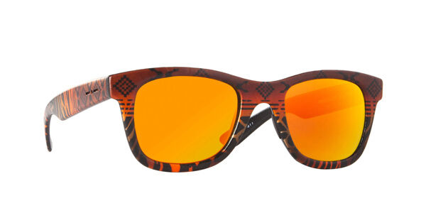 Image of Italia Independent II 0090INX 044000 Óculos de Sol Masculino Marrons BRLPT