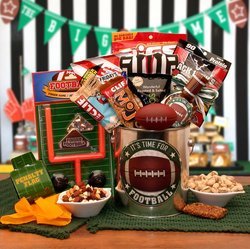 Image of It's Football Time Gift Pail