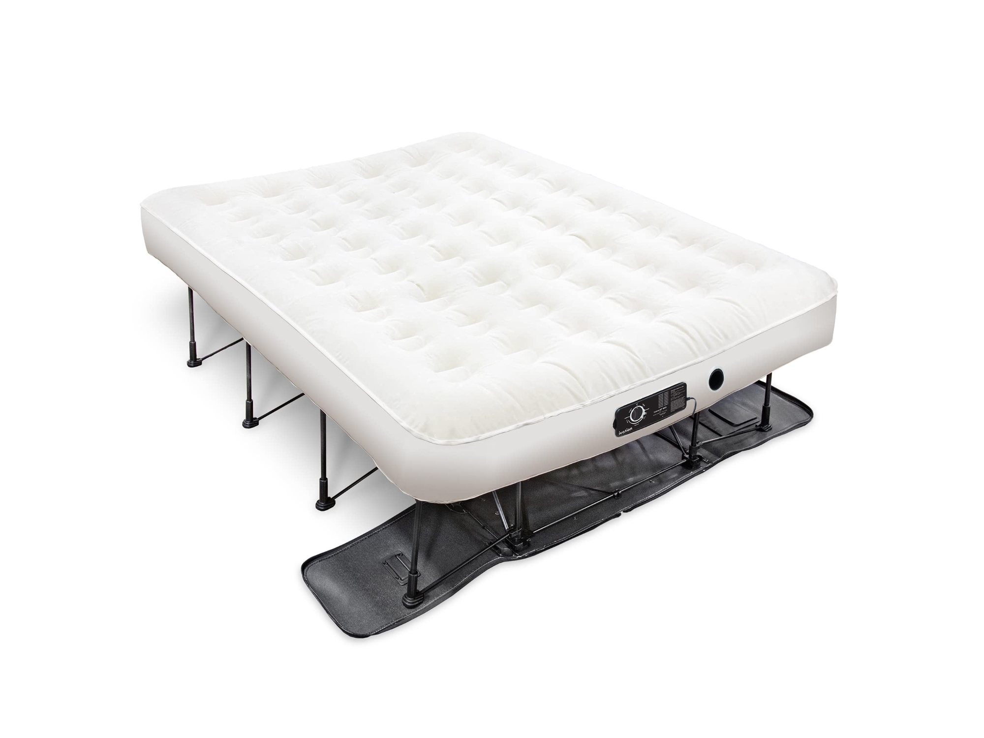 Image of Ivation EZ-Bed Inflatable Mattress Queen Air Mattress w/Built in Pump ID 843812109482