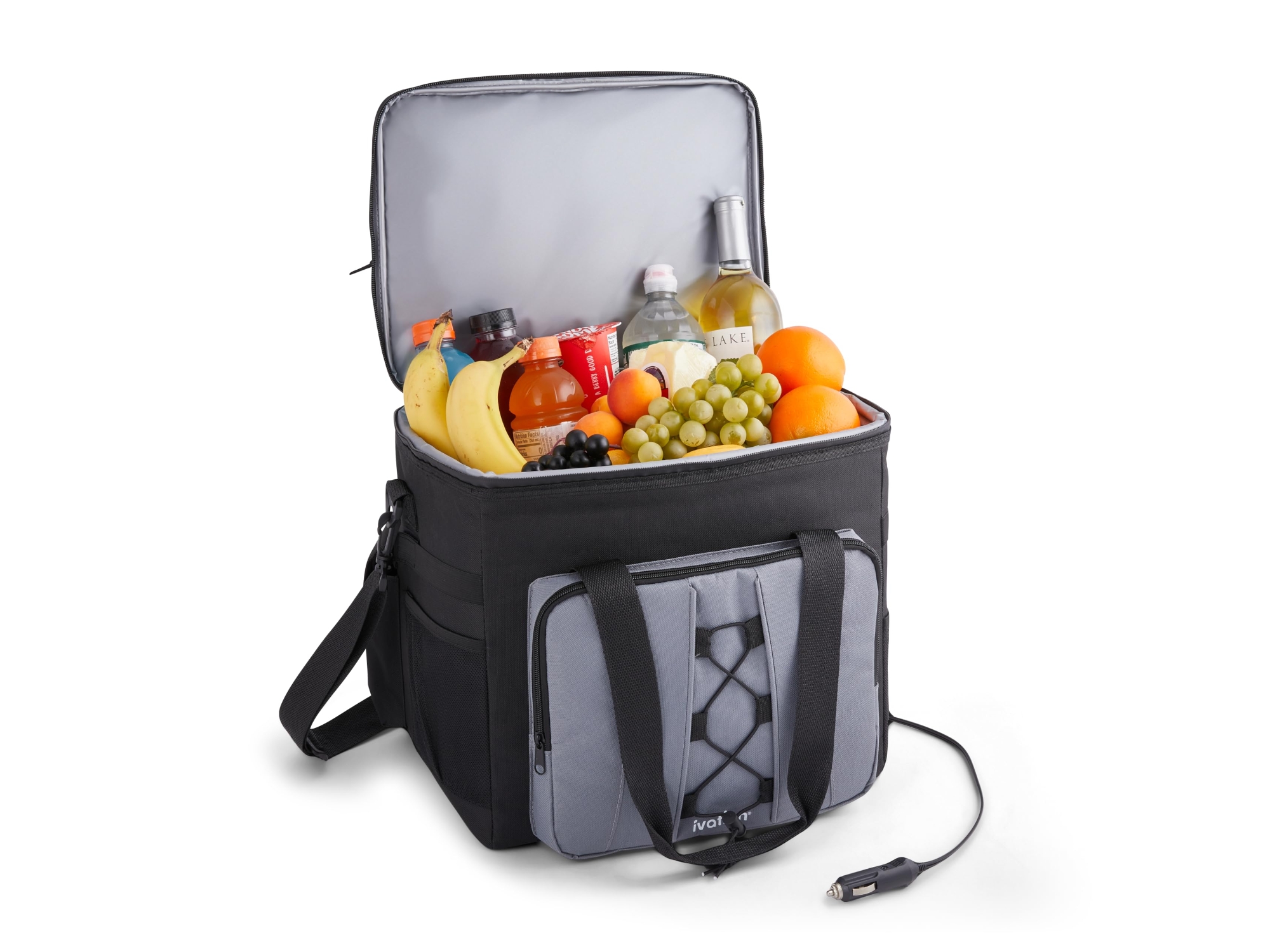 Image of Ivation Electric Cooler Bag 18L Portable Thermoelectric 12 Volt Cooler ID 843812180047