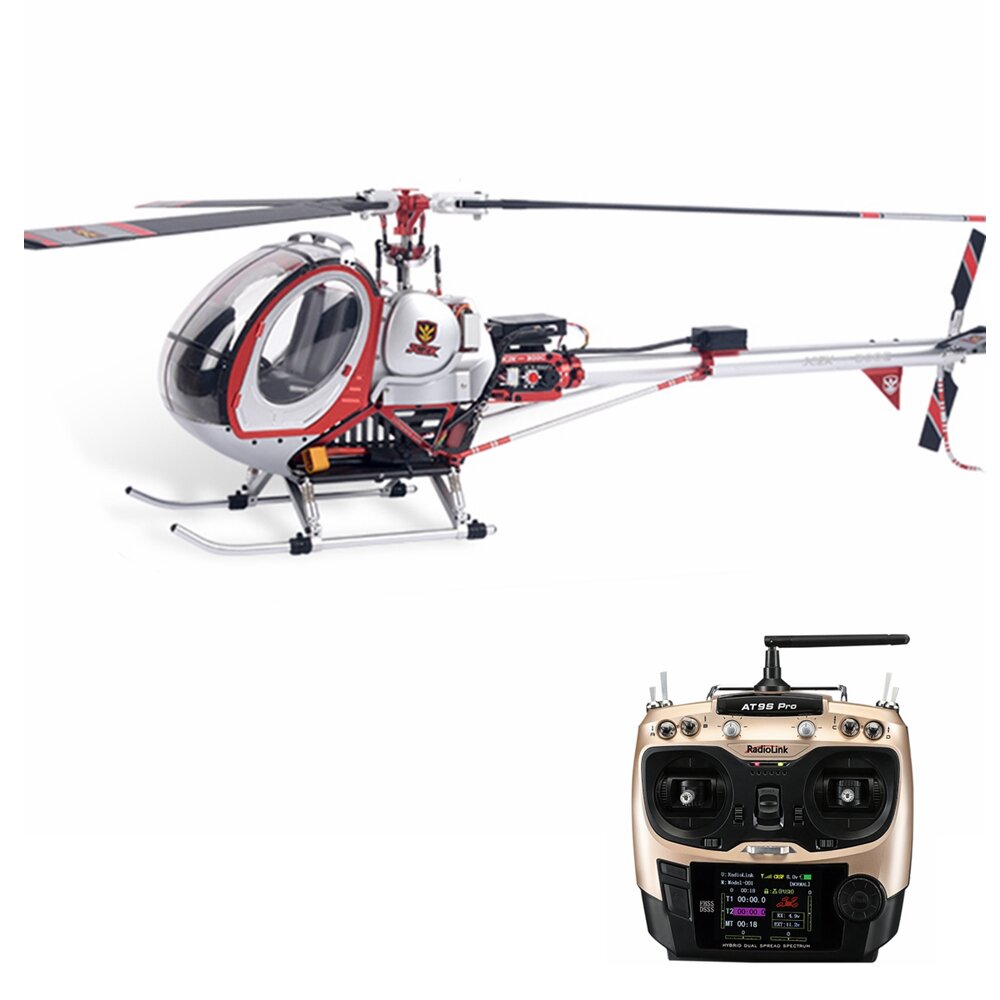 Image of JCZK 300C-PRO 470L DFC 6CH Scale RC Helicopter RTF One-key Return GPS Hover with AT9S PRO Transmitter