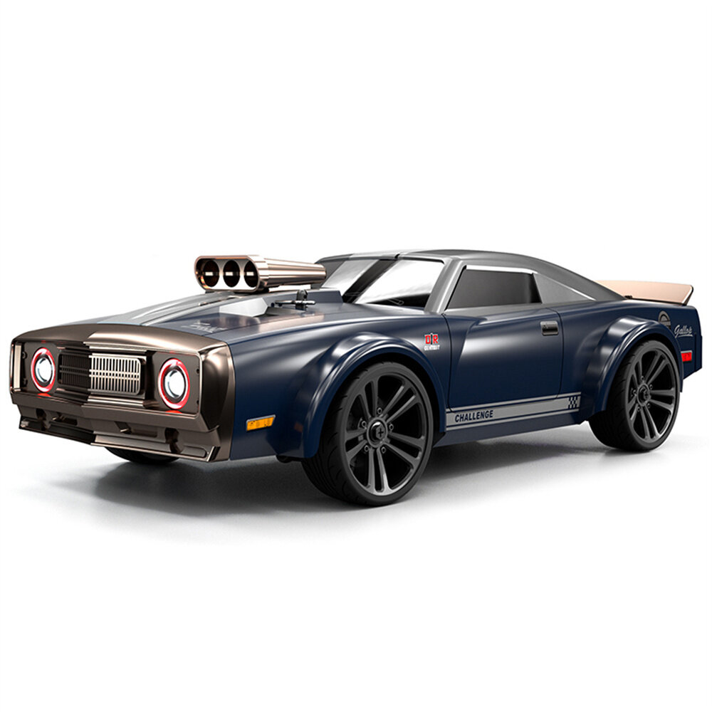 Image of JJRC Q142 RTR 1/14 24G 4WD Drift RC Car Retro LED Light High Speed Full Proportional Flat On-Road Classic Vehicles Mode