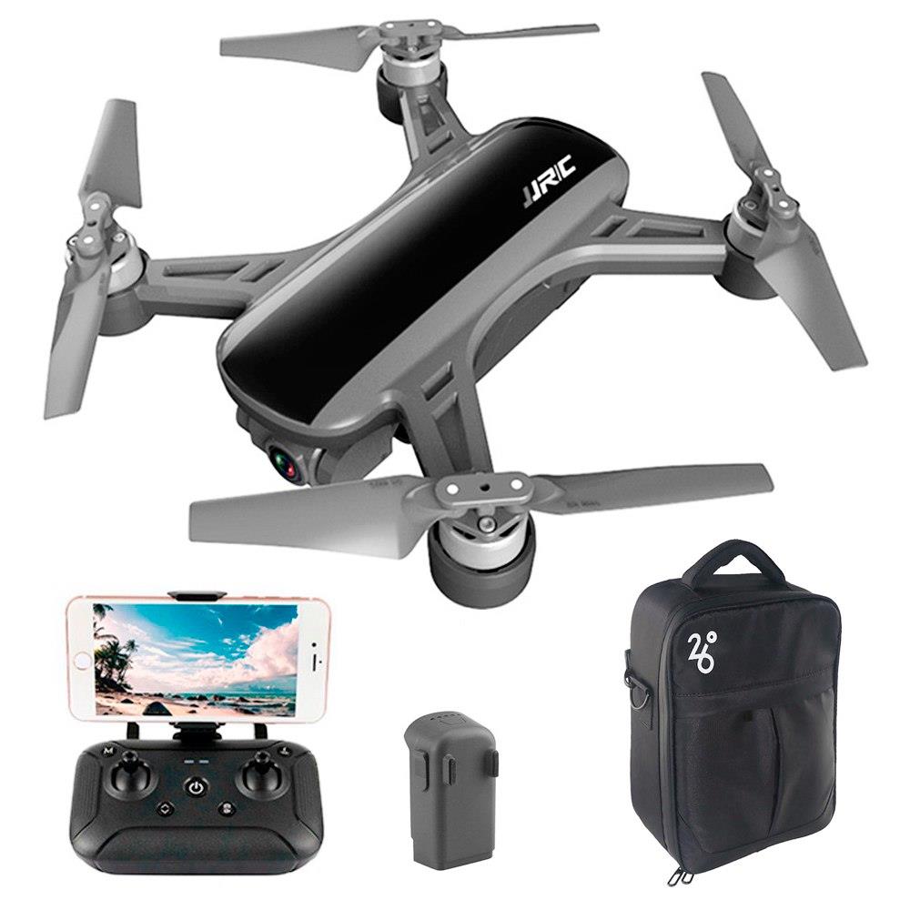 Image of JJRC X9 Heron GPS 5G WiFi FPV Brushless RC Drone With 1080P HD Camera 2-Axis Gimbal RTF Black - Two Batteries with Bag