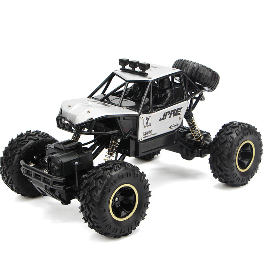 Image of JPRE E18362 24G 4WD RC Car Off-Road Truck Rock Crawler Alloy Shell Kids Children Toys Vehicles Models