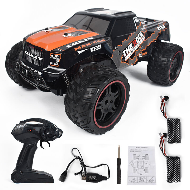 Image of JY40 1/12 RC Car 24G 2WD High Speed 20 Km/h Brushed RC Vehicle Model RTR With Several Battery for Kids and Adults
