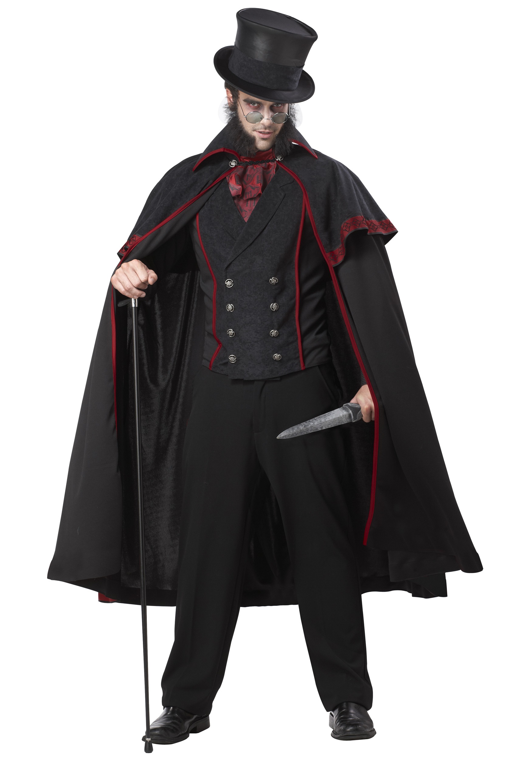 Image of Jack the Ripper Mens Costume ID CA01132-M