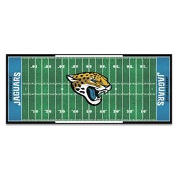 Image of Jacksonville Jaguars Football Field Runner Rug