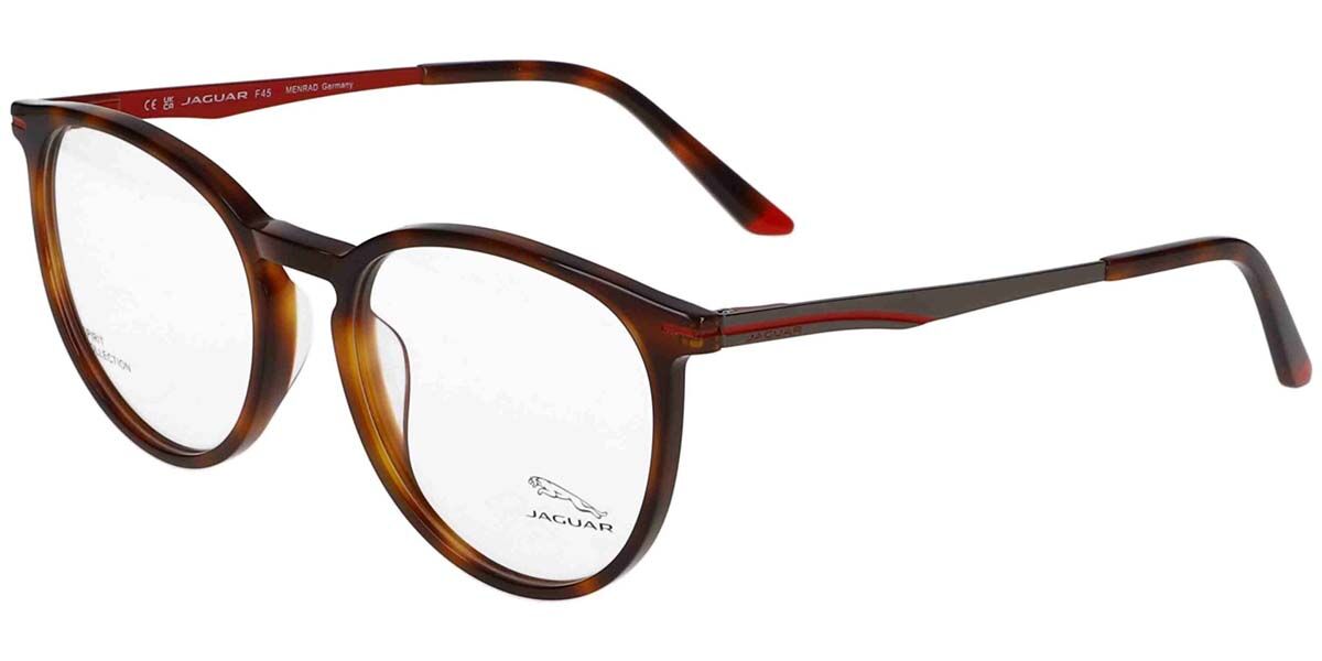 Image of Jaguar 2502 4982 Óculos de Grau Tortoiseshell Masculino BRLPT