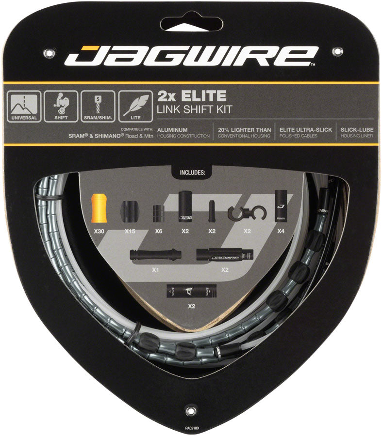 Image of Jagwire 2x Elite Link Shift Cable Kit