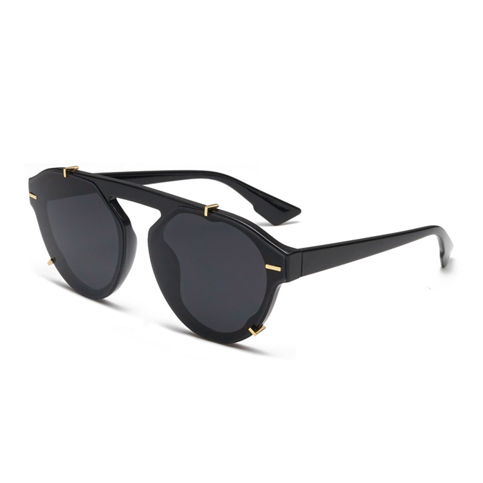 Image of Jassy Unisex Retro Fashion Outdoor Casual UV Blocking Sunglasses