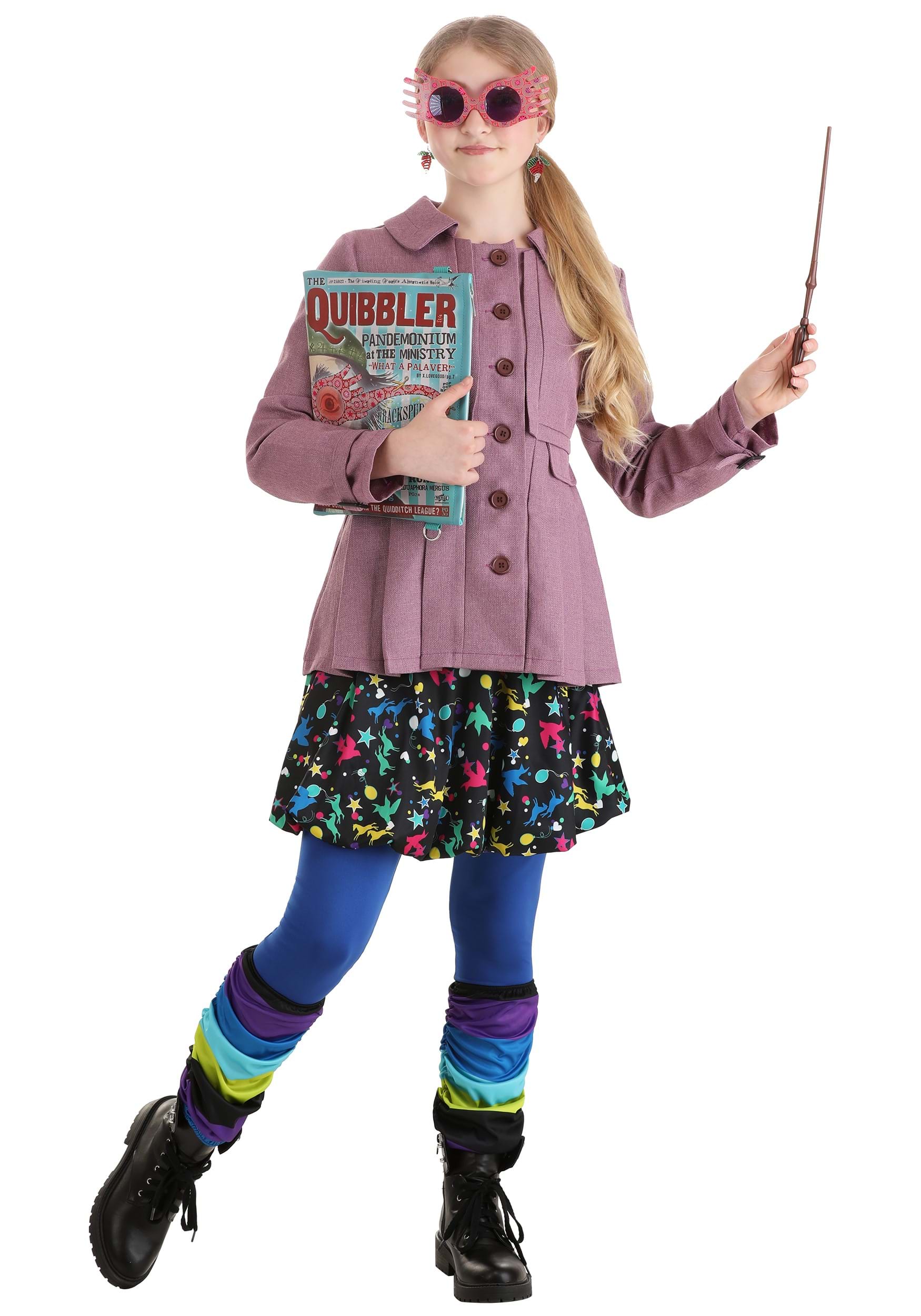 Image of Jerry Leigh Deluxe Harry Potter Luna Lovegood Adult Costume