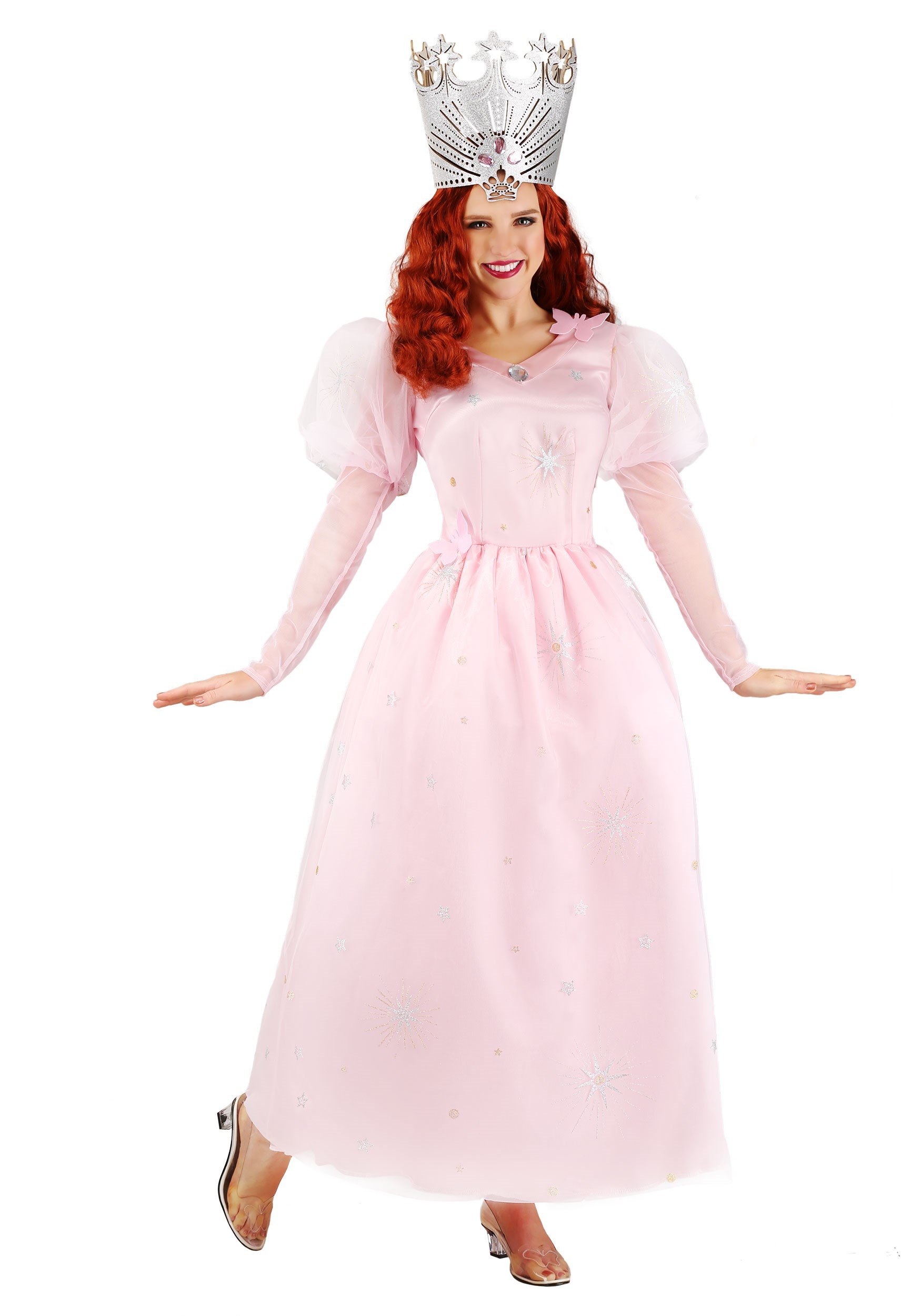 Image of Jerry Leigh Wizard of Oz Glinda Adult Plus Size Costume