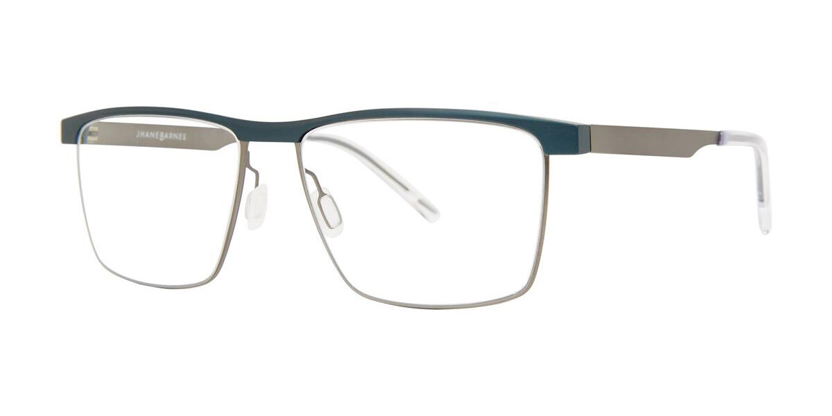 Image of Jhane Barnes Contiguam Steel Gafas Recetadas para Hombre Azules ESP