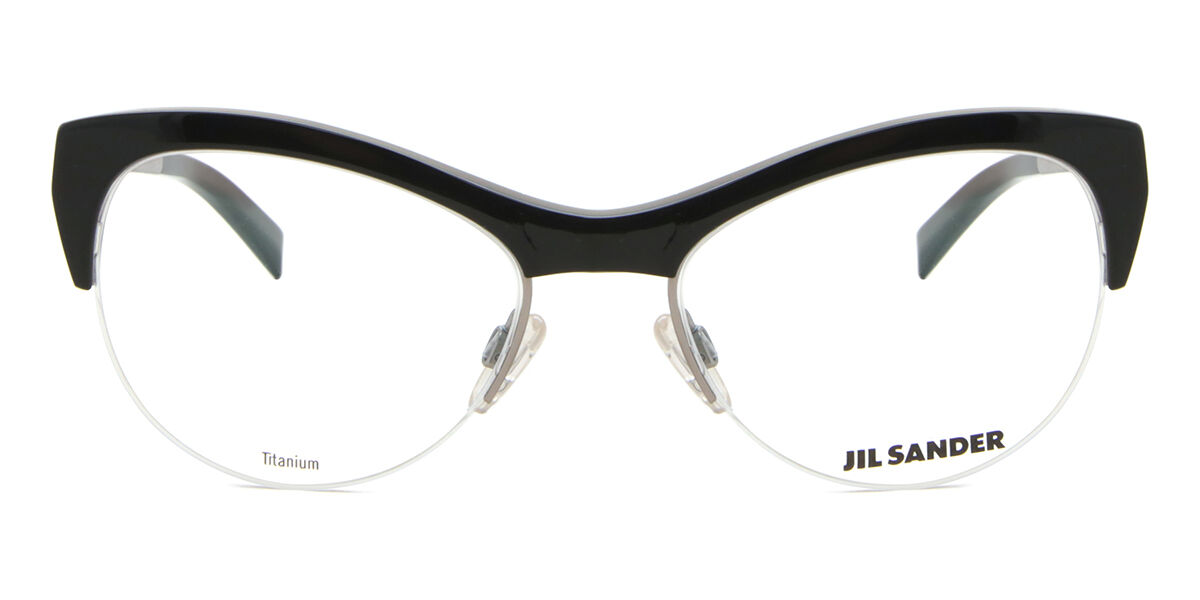 Image of Jil Sander J 2010 A 54 Czarne Damskie Okulary Korekcyjne PL