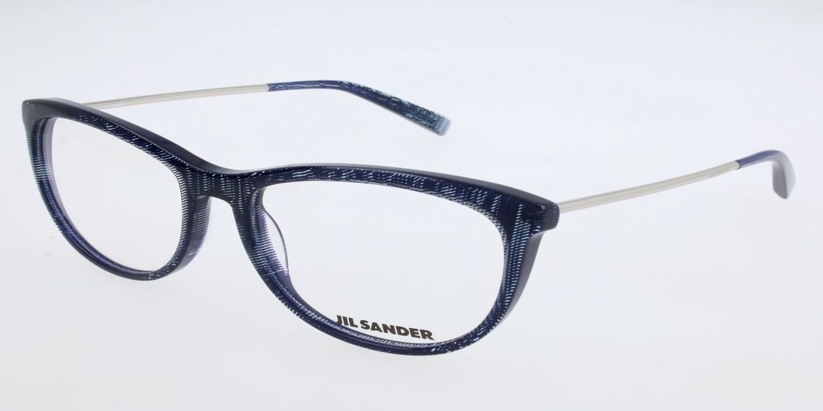 Image of Jil Sander J 4012 C Óculos de Grau Azuis Feminino BRLPT