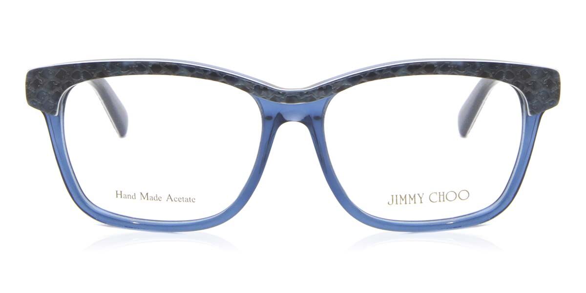 Image of Jimmy Choo 98 8ZV Óculos de Grau Azuis Feminino PRT