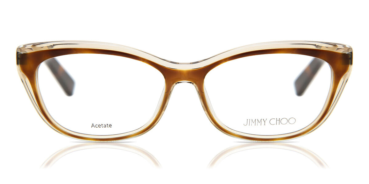 Image of Jimmy Choo JC126 19W Óculos de Grau Tortoiseshell Feminino BRLPT