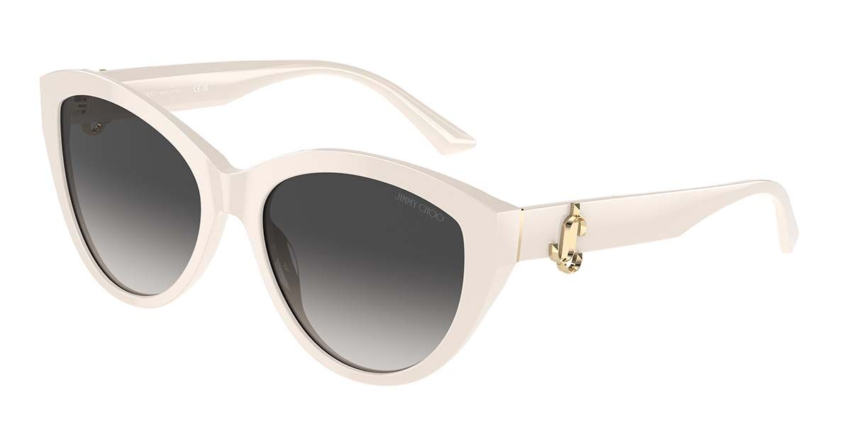 Image of Jimmy Choo JC5007 50088G 55 Lunettes De Soleil Femme Blanches FR