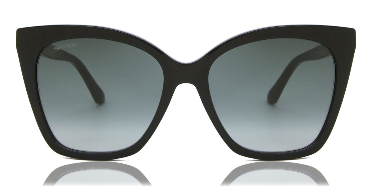 Image of Jimmy Choo RUA/G/S 807/9O 56 Lunettes De Soleil Femme Noires FR