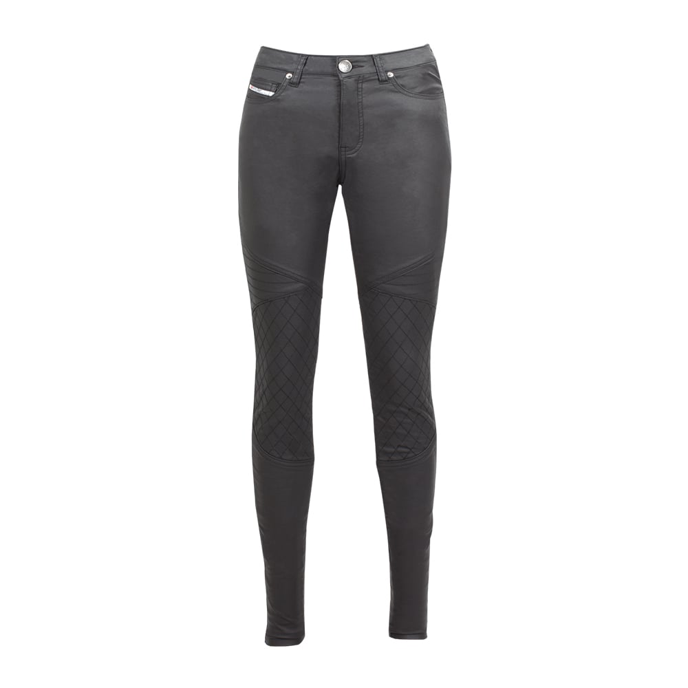 Image of John Doe Betty Biker Jeggings Black Size W26/L32 EN