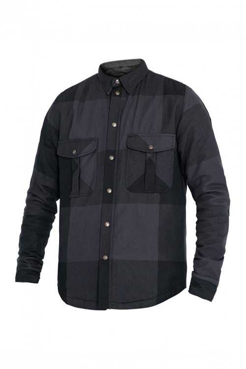 Image of John Doe Motoshirt Big Block Grey Black Talla S