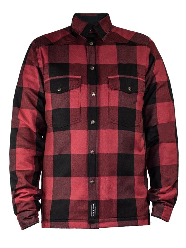 Image of John Doe Motoshirt Red Black XTM Size S EN