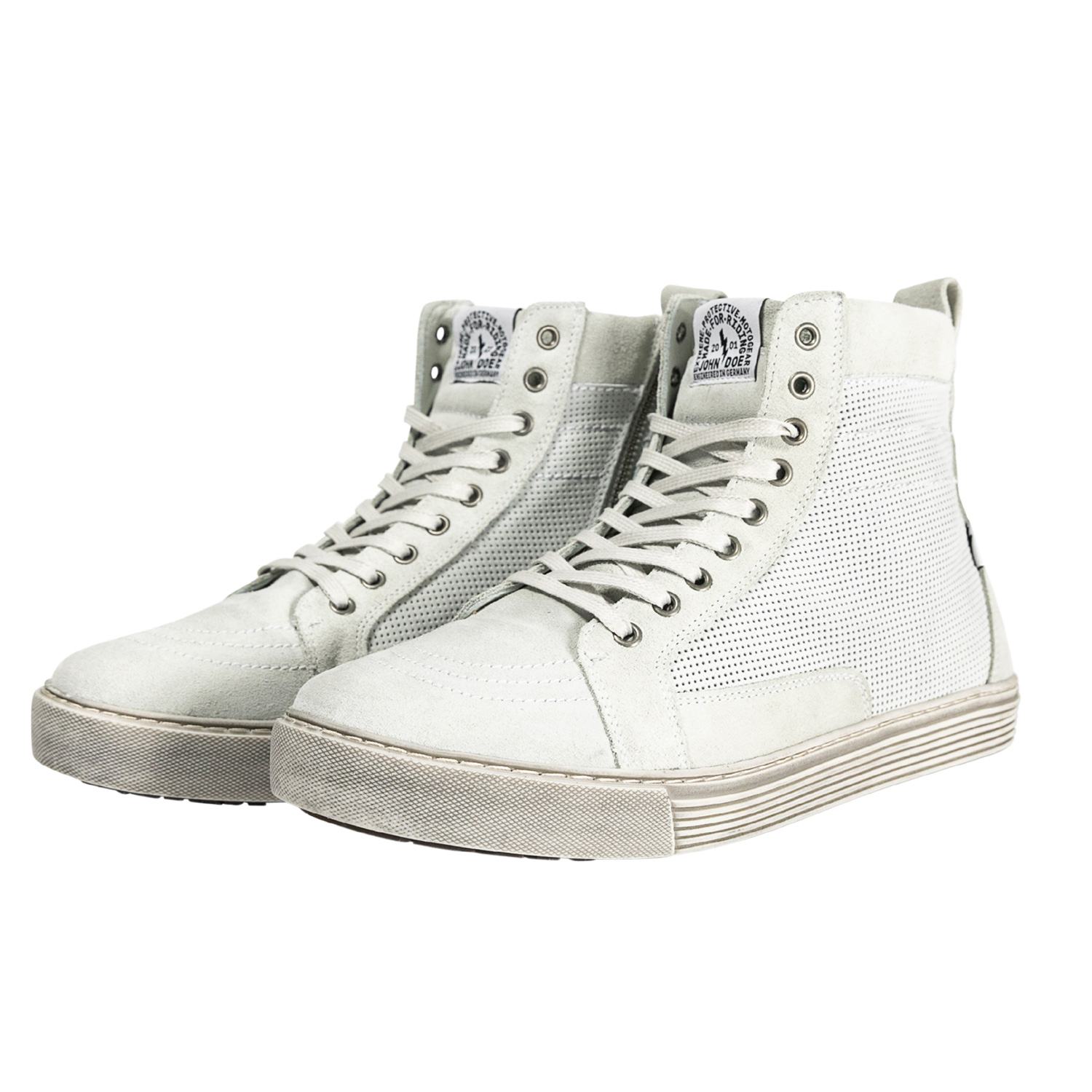 Image of John Doe Neo Blanco Zapatos Motorista Talla 42