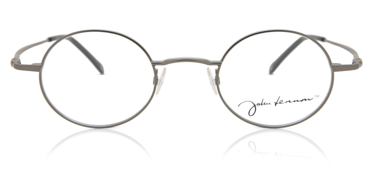 Image of John Lennon JO01 02-M 45 Srebrne Meskie Okulary Korekcyjne PL