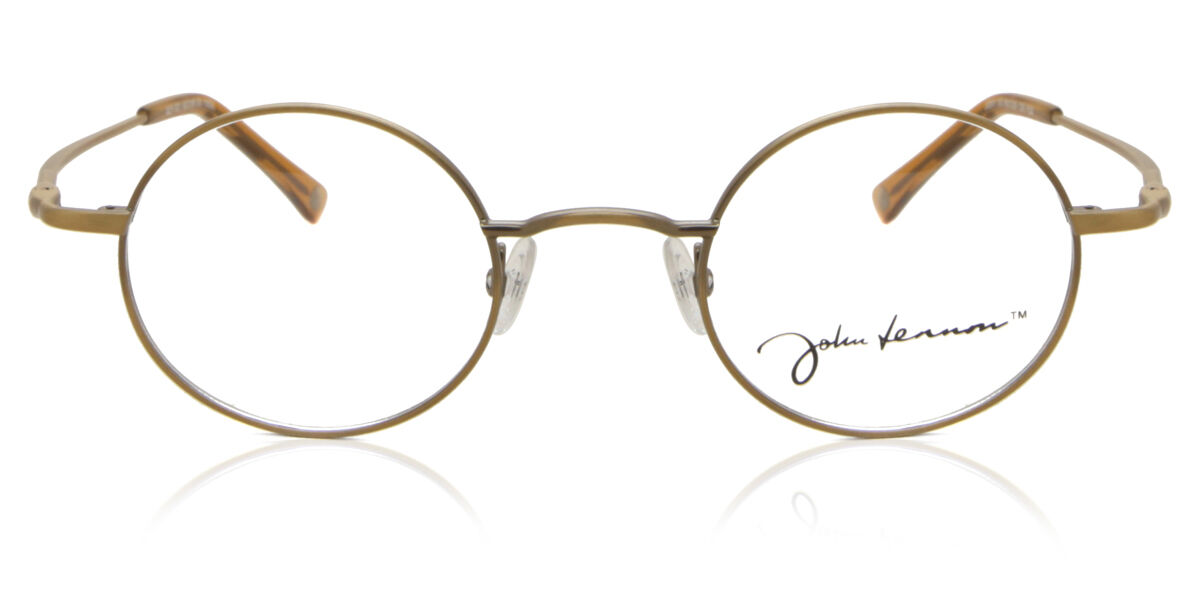 Image of John Lennon JO01 03-45-M Óculos de Grau Dourados Masculino PRT
