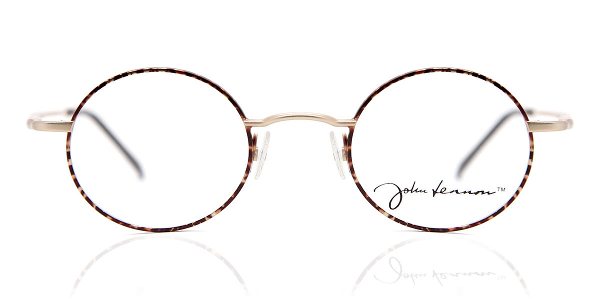 Image of John Lennon JO01 04-M Óculos de Grau Tortoiseshell Masculino BRLPT