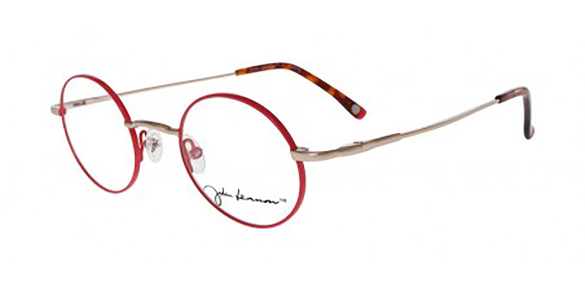 Image of John Lennon JO01 Pe-M Óculos de Grau Cor-de-Rosa Masculino BRLPT