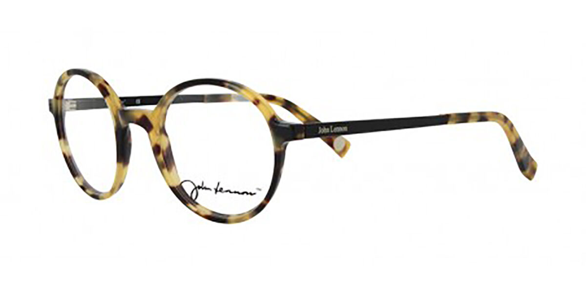 Image of John Lennon JO111 Zn-M 44 Tortoiseshell Męskie Okulary Korekcyjne PL