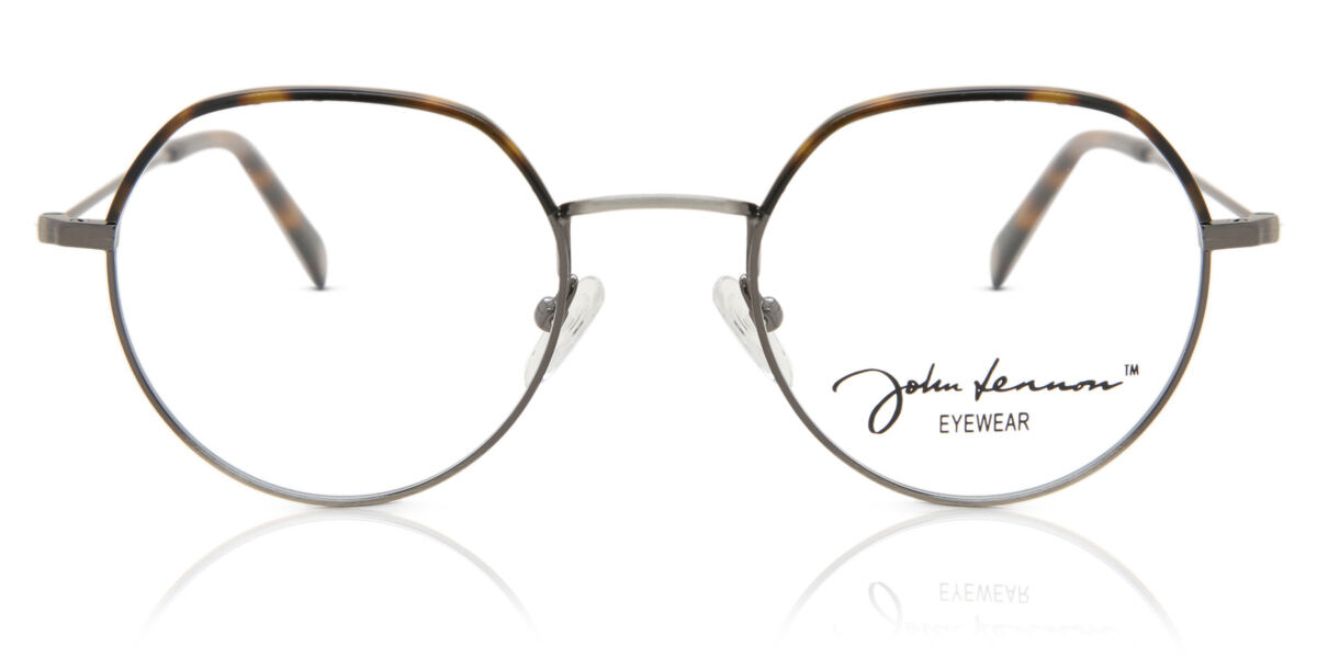 Image of John Lennon JO153 Zi-M 47 Szare Męskie Okulary Korekcyjne PL