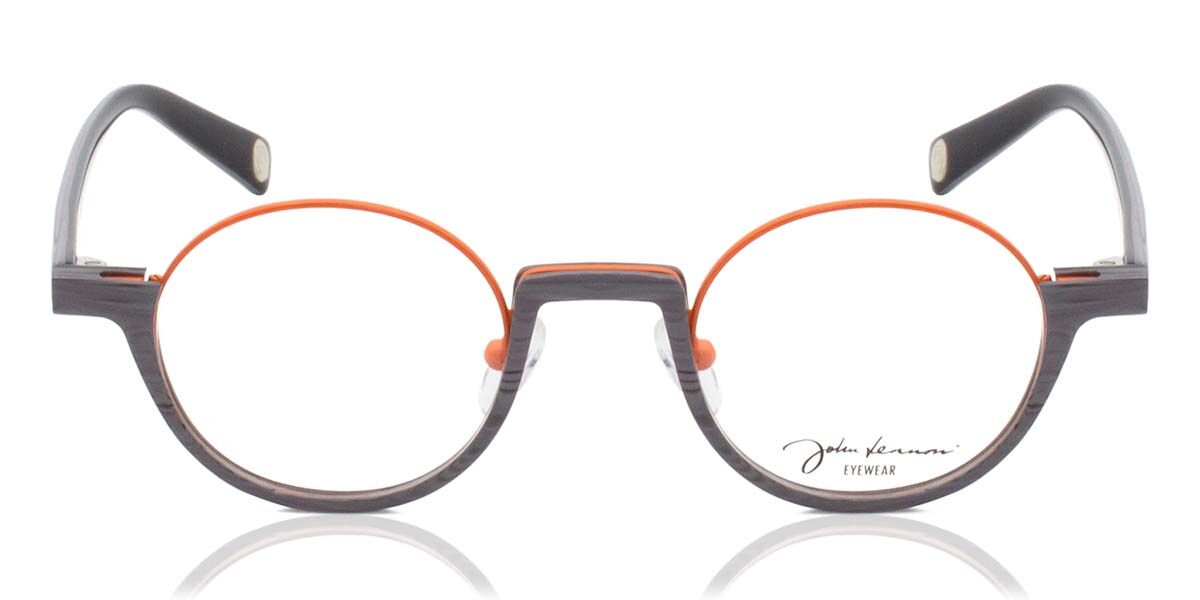 Image of John Lennon JO176 Io-M Óculos de Grau Vermelhos Masculino BRLPT