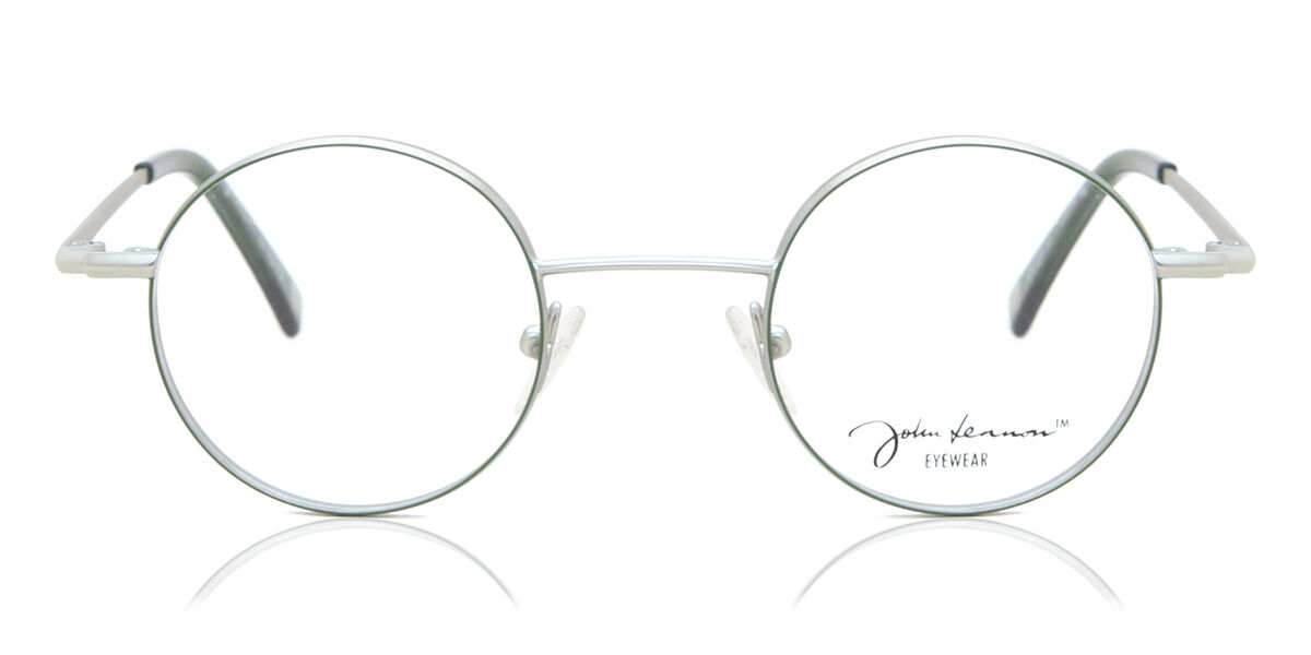 Image of John Lennon JO180 Gi-M 43 Lunettes De Vue Homme Argentées (Seulement Monture) FR