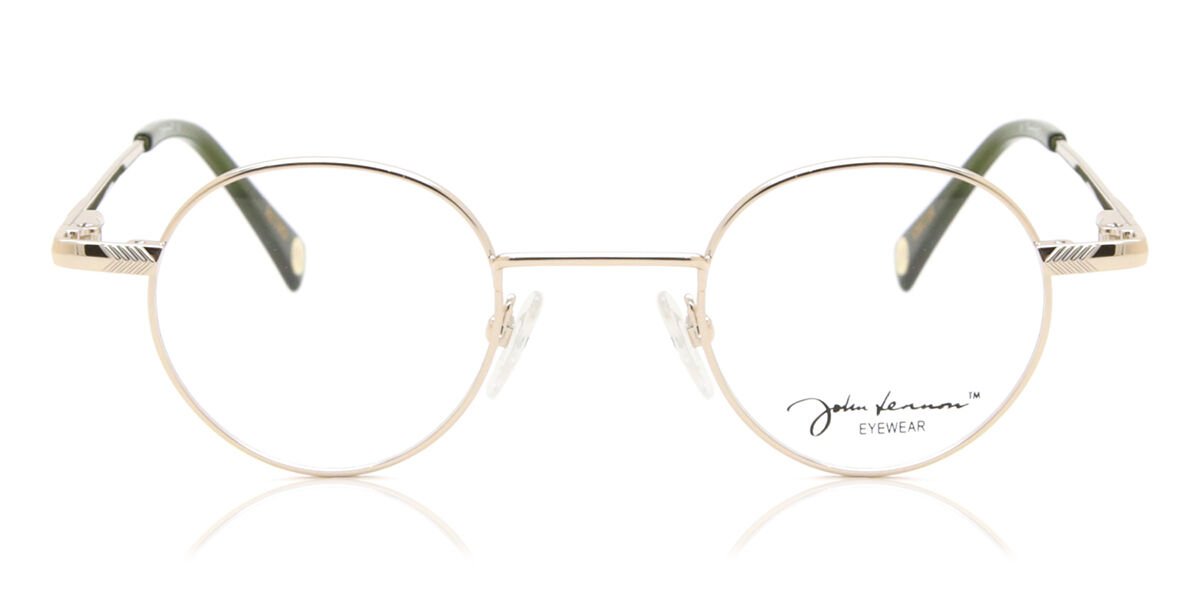 Image of John Lennon JO199 Eg-M Óculos de Grau Dourados Masculino BRLPT