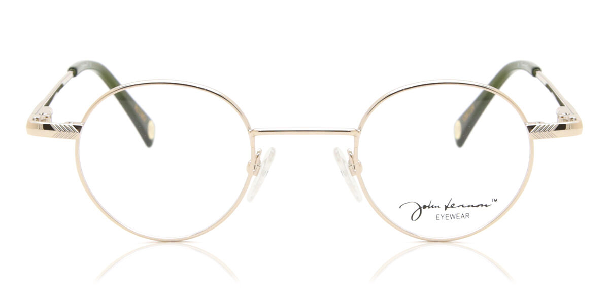 Image of John Lennon JO199 Eg-M Óculos de Grau Dourados Masculino PRT