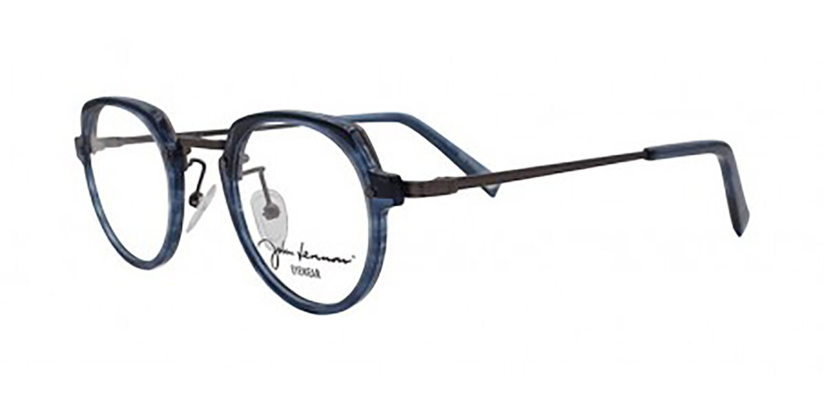 Image of John Lennon JO207 Bi-M Óculos de Grau Azuis Masculino BRLPT