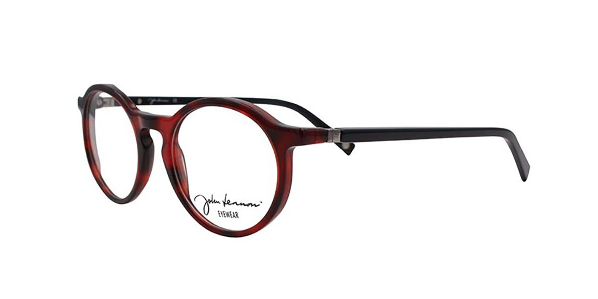 Image of John Lennon JO209 Rn-M Óculos de Grau Vermelhos Masculino PRT