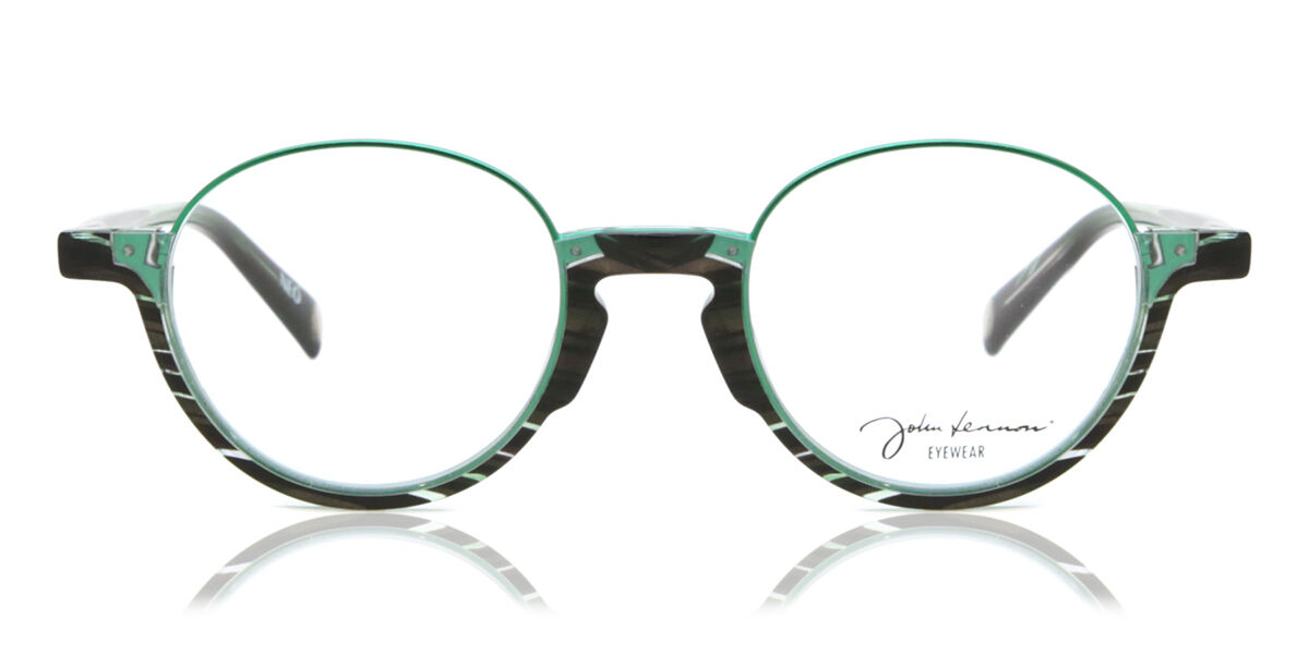 Image of John Lennon JO234 Gi-M 45 Zielone Meskie Okulary Korekcyjne PL